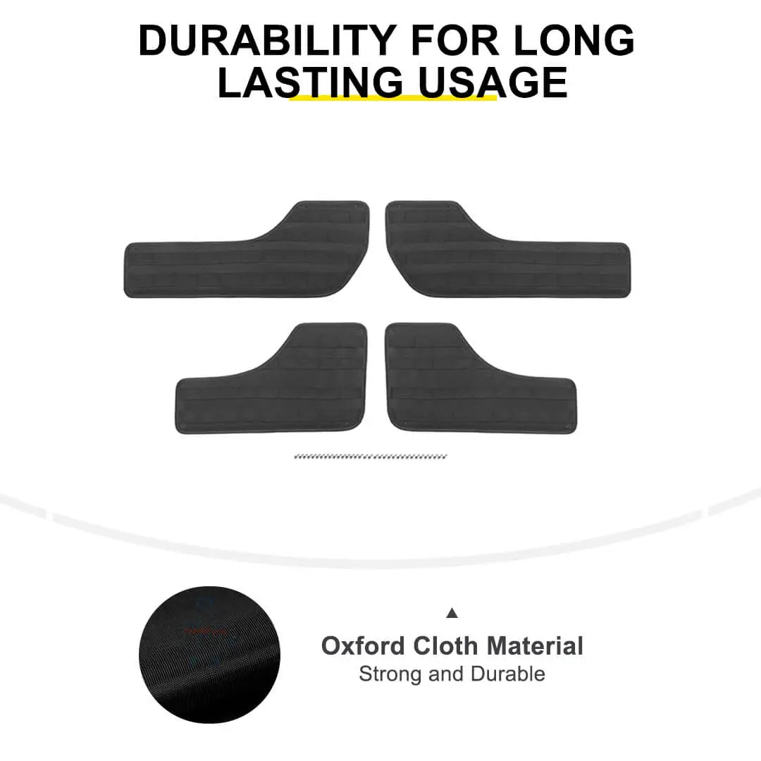 For 2011-2018 Jeep Wrangler JK 4-Door Version Front Rear Car Door Multifunction Tactical Hanging Board