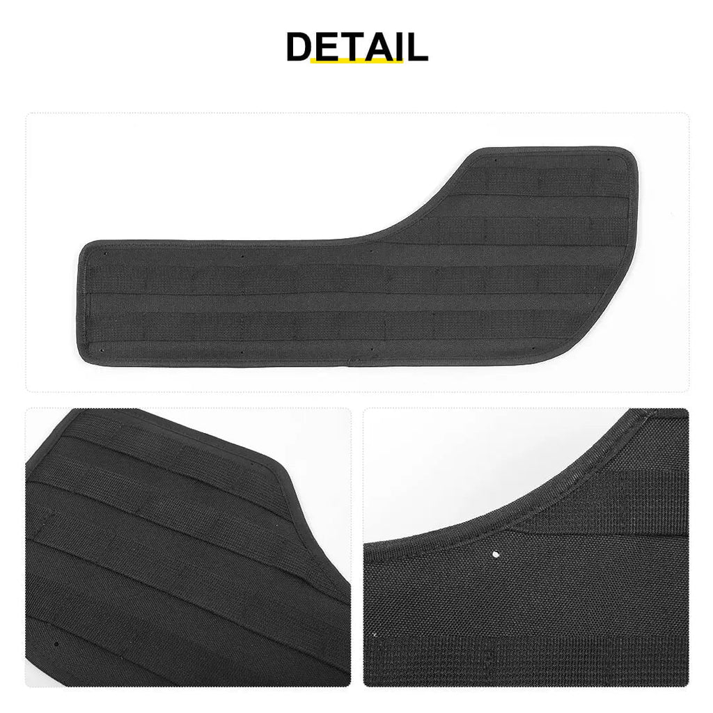 For 2011-2018 Jeep Wrangler JK 4-Door Version Front Rear Car Door Multifunction Tactical Hanging Board