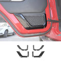 For 2011-2018 Jeep Wrangler JK 4DR Car Inner Door Net Bag Frame Trim