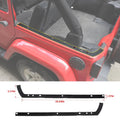 For 2011-2018 Jeep Wrangler JK 4Door Roof-Off Hardtop Mounting Rail Protector Pads