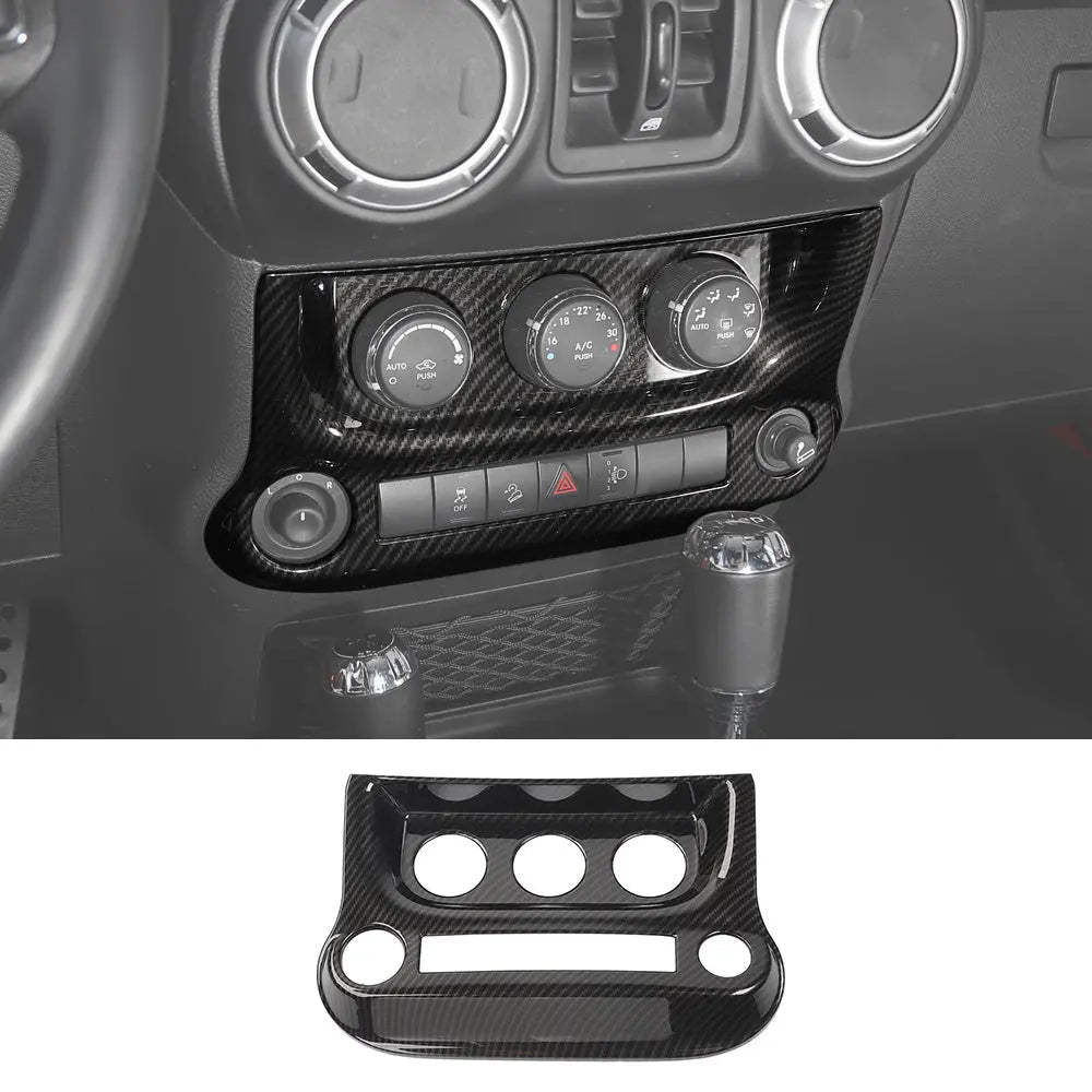 For 2011-2018 Jeep Wrangler JK Air Conditioning Switch Panel Cover Trim