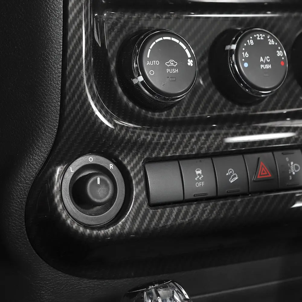 For 2011-2018 Jeep Wrangler JK Air Conditioning Switch Panel Cover Trim