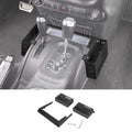 For 2011-2018 Jeep Wrangler JK Aluminum Alloy Tray Gear Shift Center Console Storage Box (Not Fit Manual Transmission)