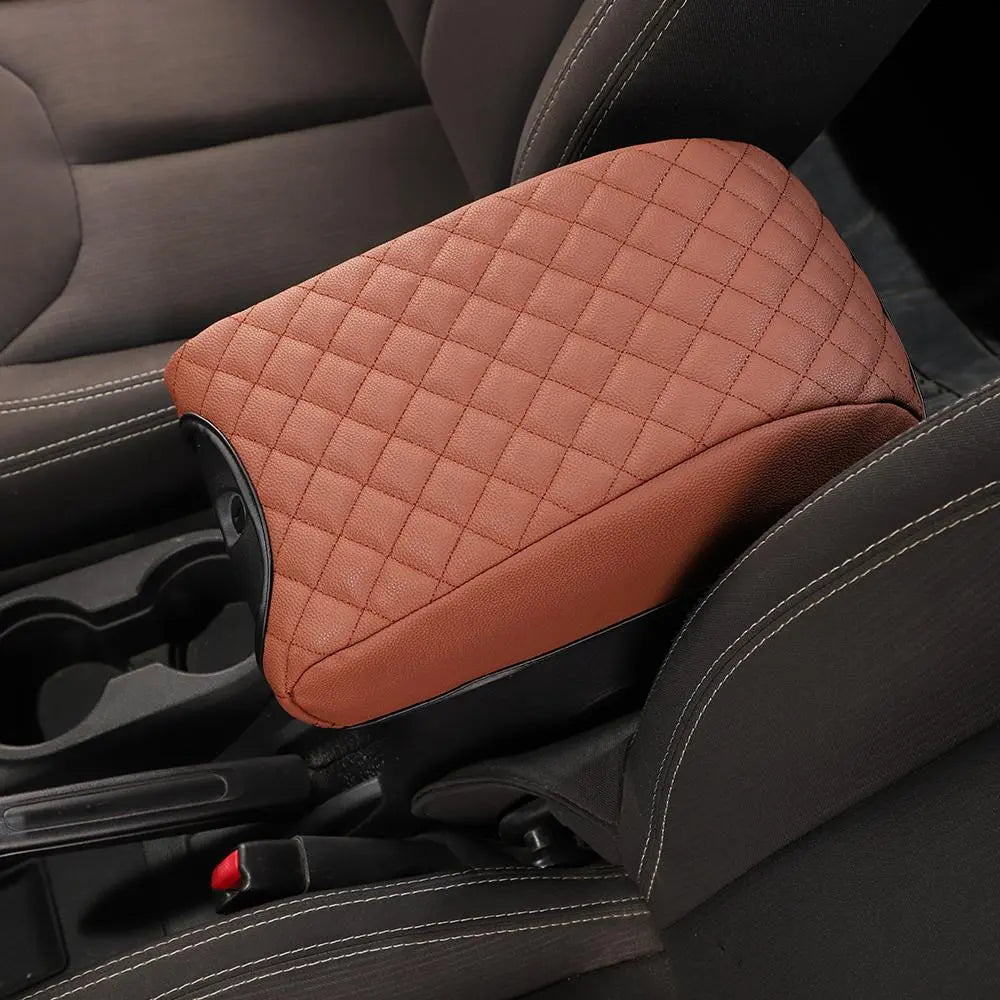 For 2011-2018 Jeep Wrangler JK Center Armrest Box Leather Case