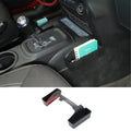 For 2011-2018 Jeep Wrangler JK Center Console Gear Shift Side Storage Box Black-Not Fit Manual Transmission