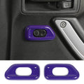 For 2011-2018 Jeep Wrangler JK Door Handle Lock Switch Button Cover Decoration Frame Trim