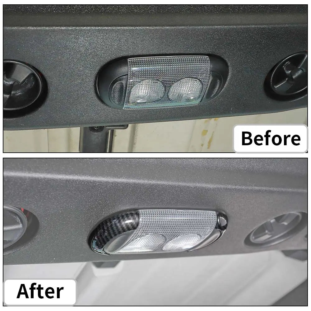 For 2011-2018 Jeep Wrangler JK Front Reading Light Lamp Frame Trim
