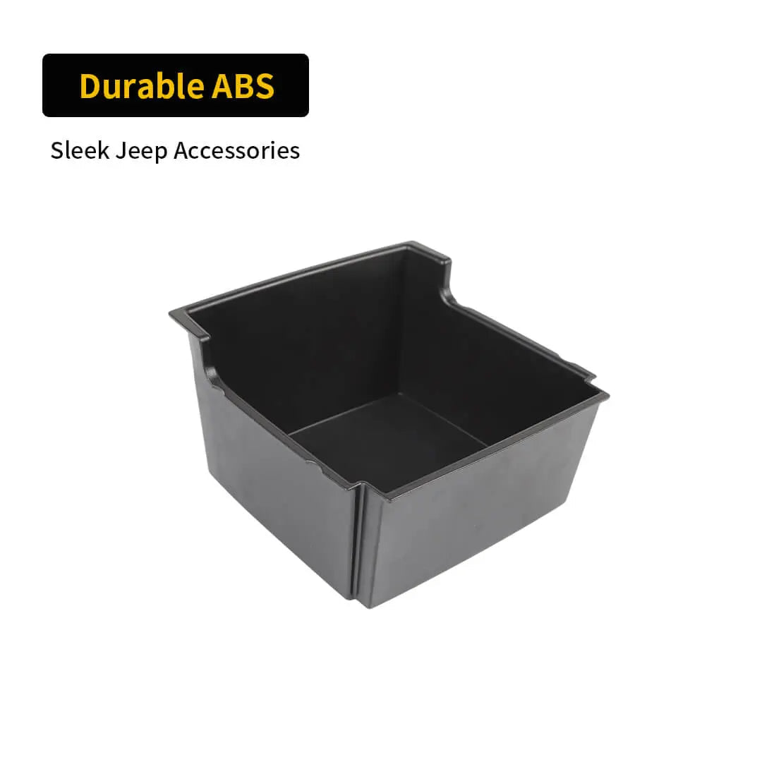 For 2011-2018 Jeep Wrangler JK Interior Center Console Armrest Storage Box Organizer Tray Insert