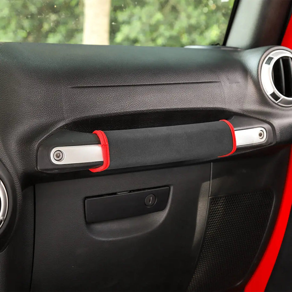 For 2011-2018 Jeep Wrangler JK Interior Co-pilot Grab Handles Protection Cover