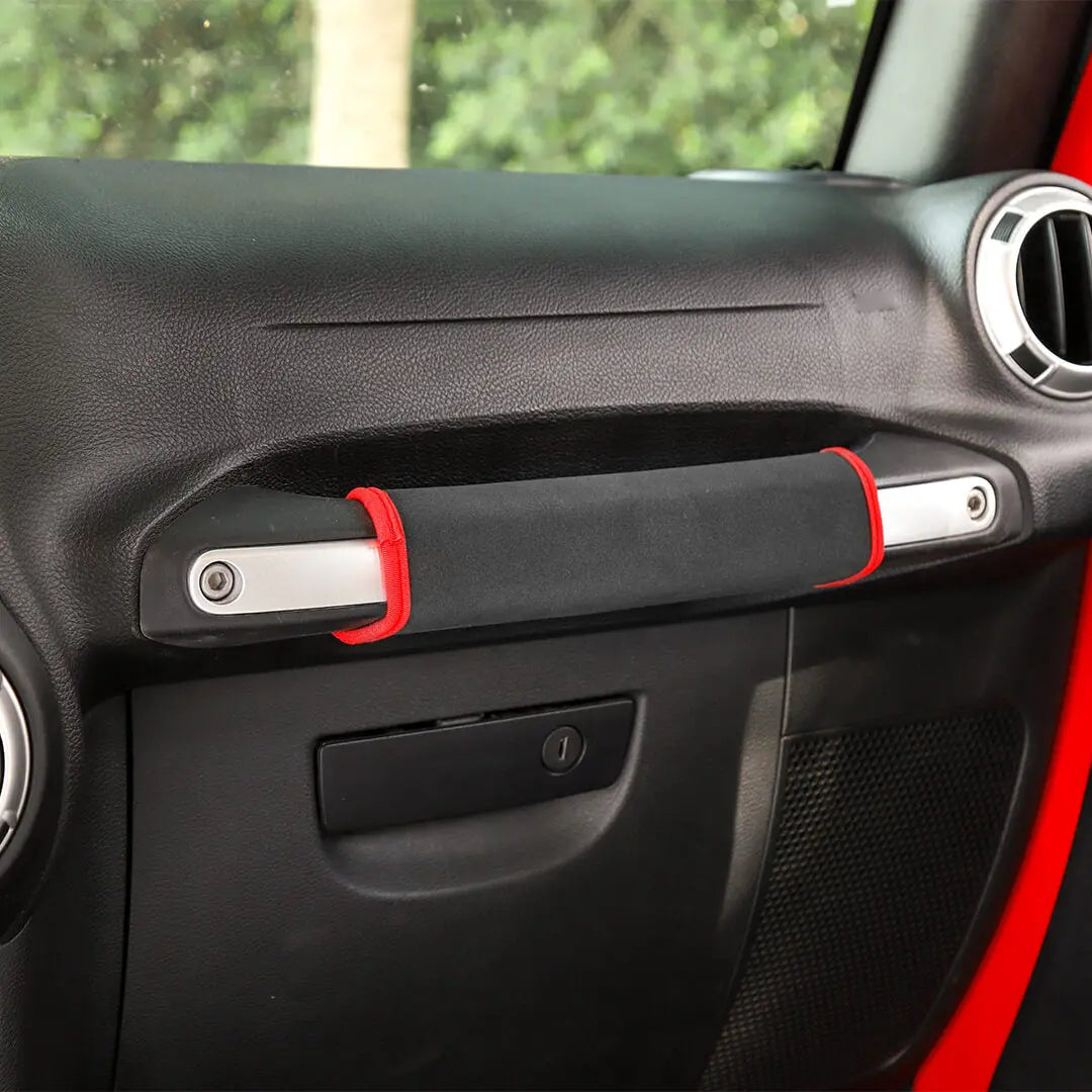 For 2011-2018 Jeep Wrangler JK Interior Co-pilot Grab Handles Protection Cover