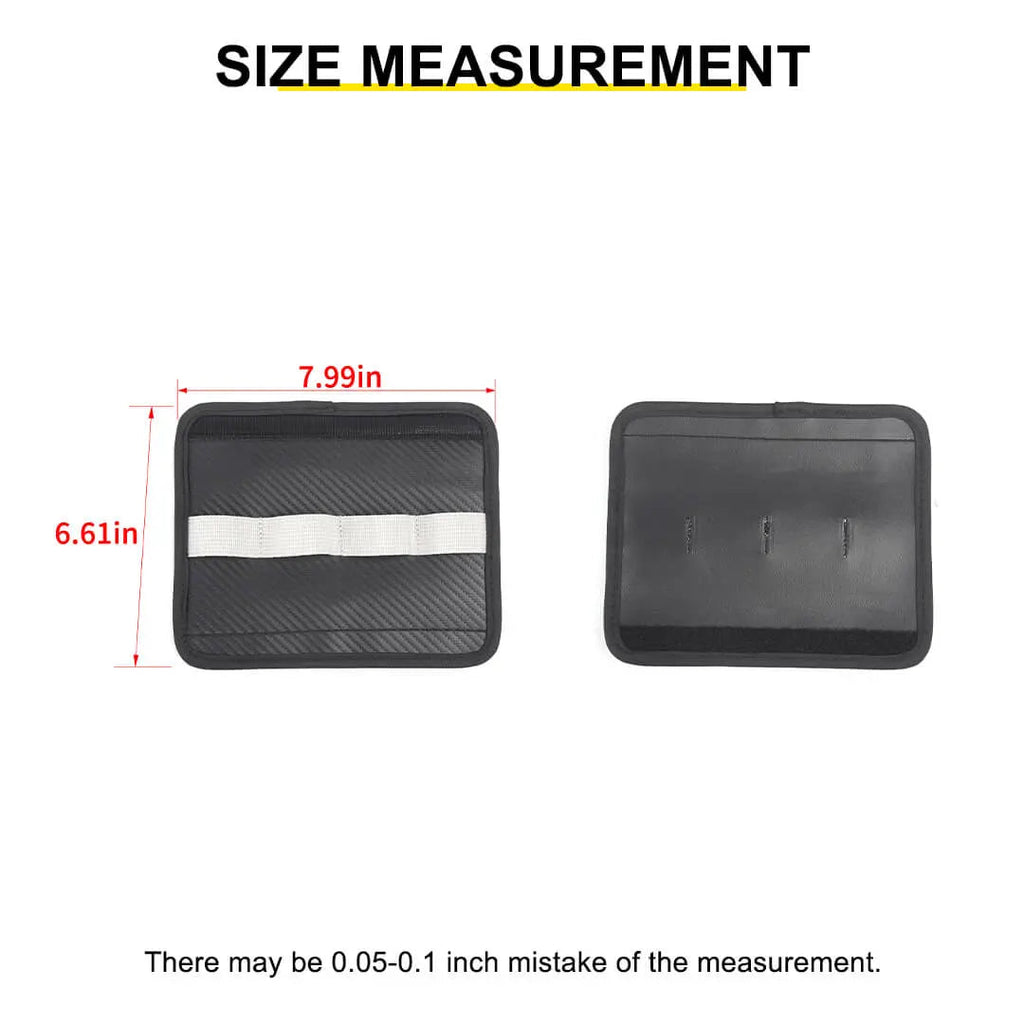 For 2011-2018 Jeep Wrangler JK Interior Co-pilot Grab Handles Protection Cover
