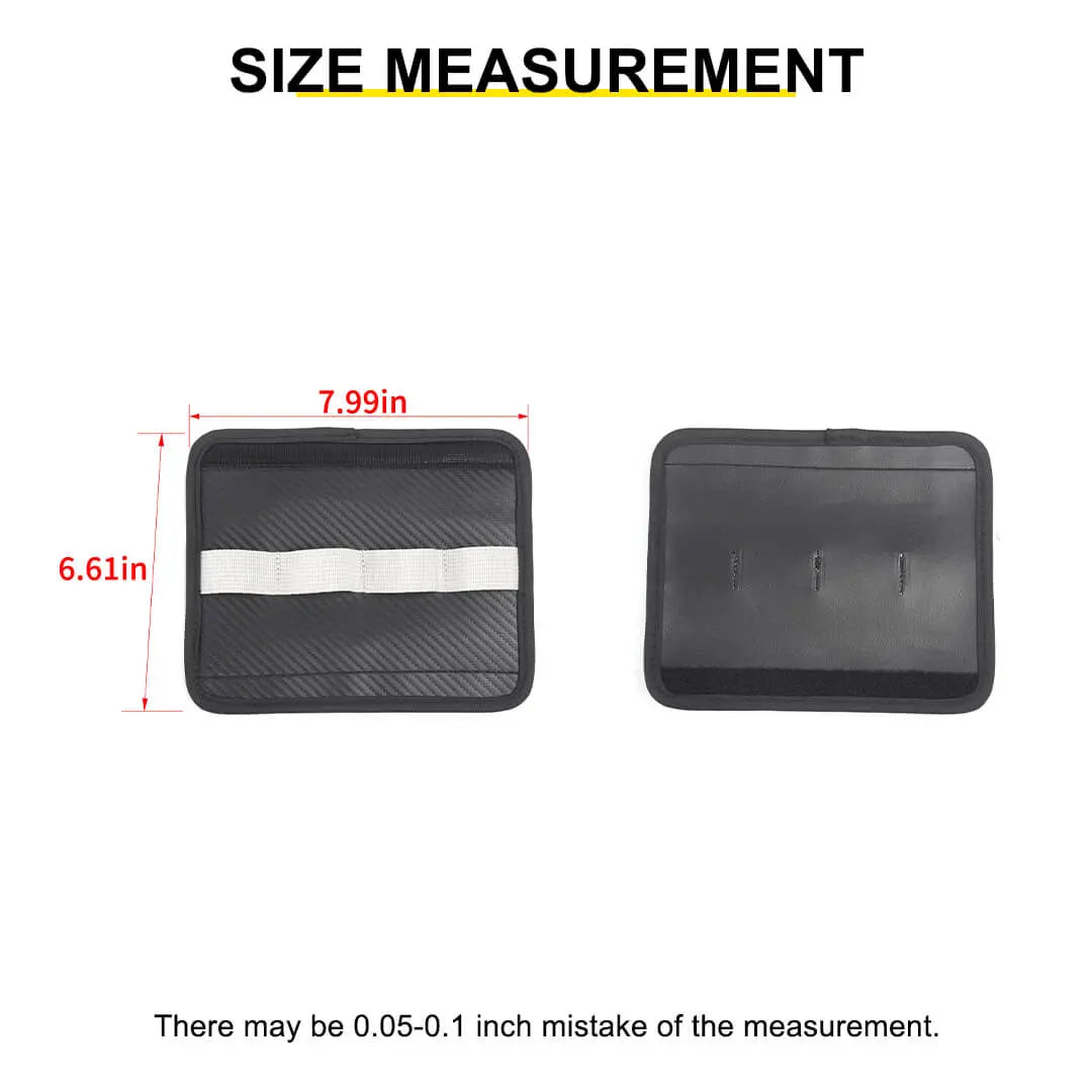For 2011-2018 Jeep Wrangler JK Interior Co-pilot Grab Handles Protection Cover