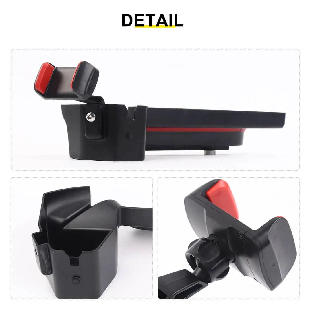 For 2011-2018 Jeep Wrangler JK Interior Co-pilot Handle Storage Box Mount Phone Holder