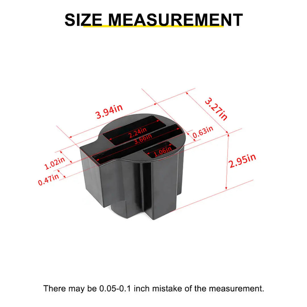For 2011-2018 Jeep Wrangler JK Interior Multifunction Cup Holder Storage Box Accessories