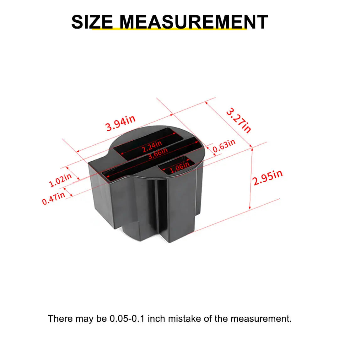 For 2011-2018 Jeep Wrangler JK Interior Multifunction Cup Holder Storage Box Accessories