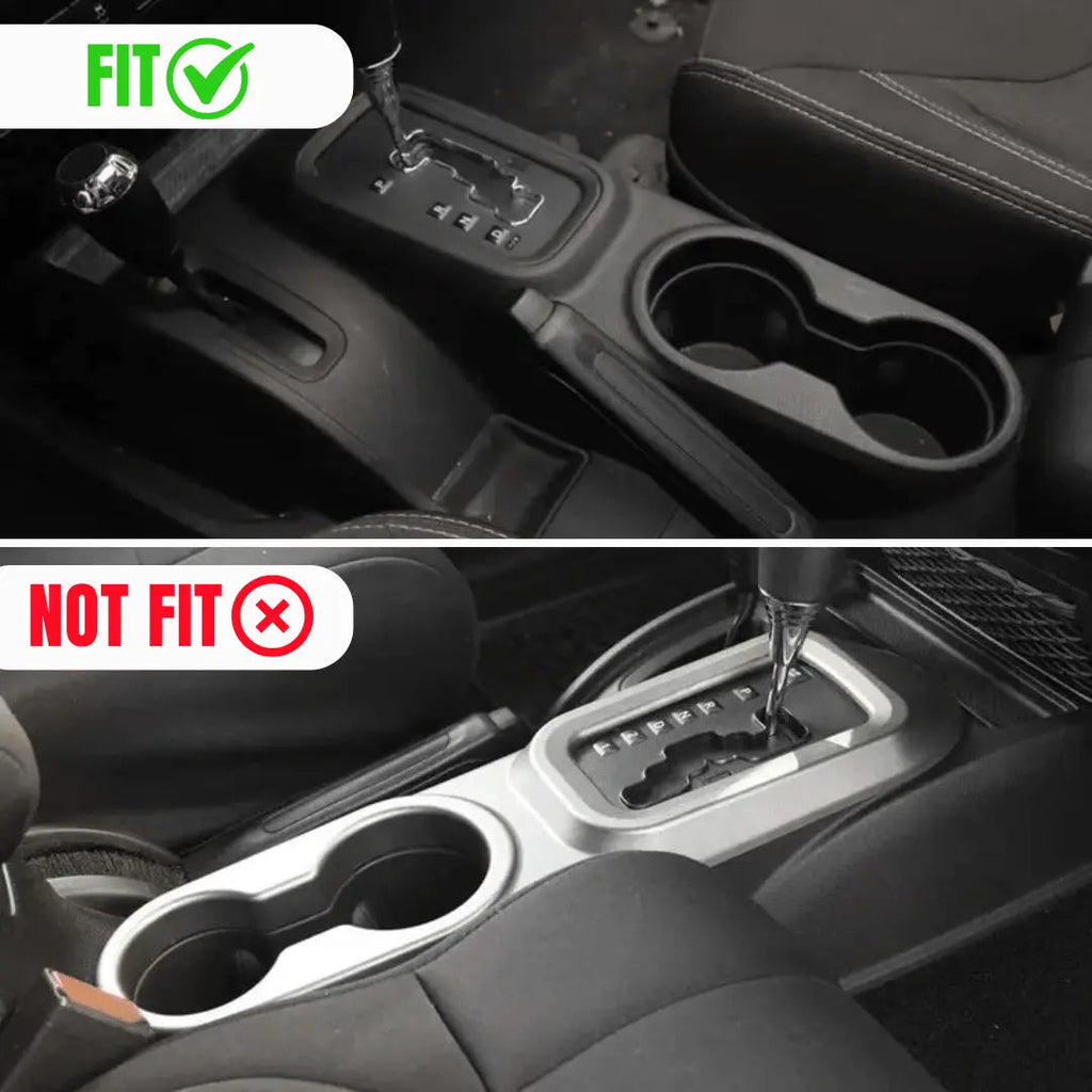 For 2011-2018 Jeep Wrangler JK JKU 10pcs Interior Decoration Trim Cover Kit