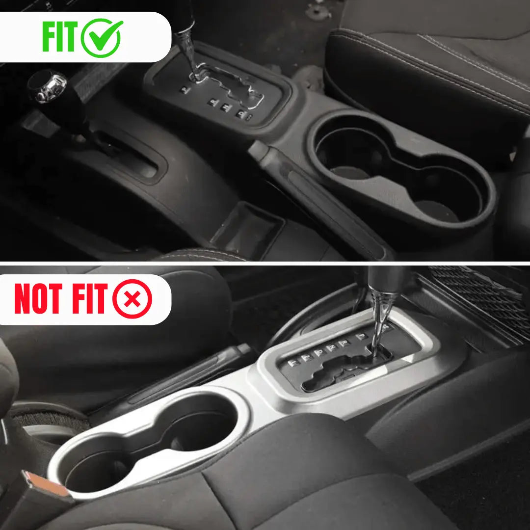 For 2011-2018 Jeep Wrangler JK JKU 10pcs Interior Decoration Trim Cover Kit