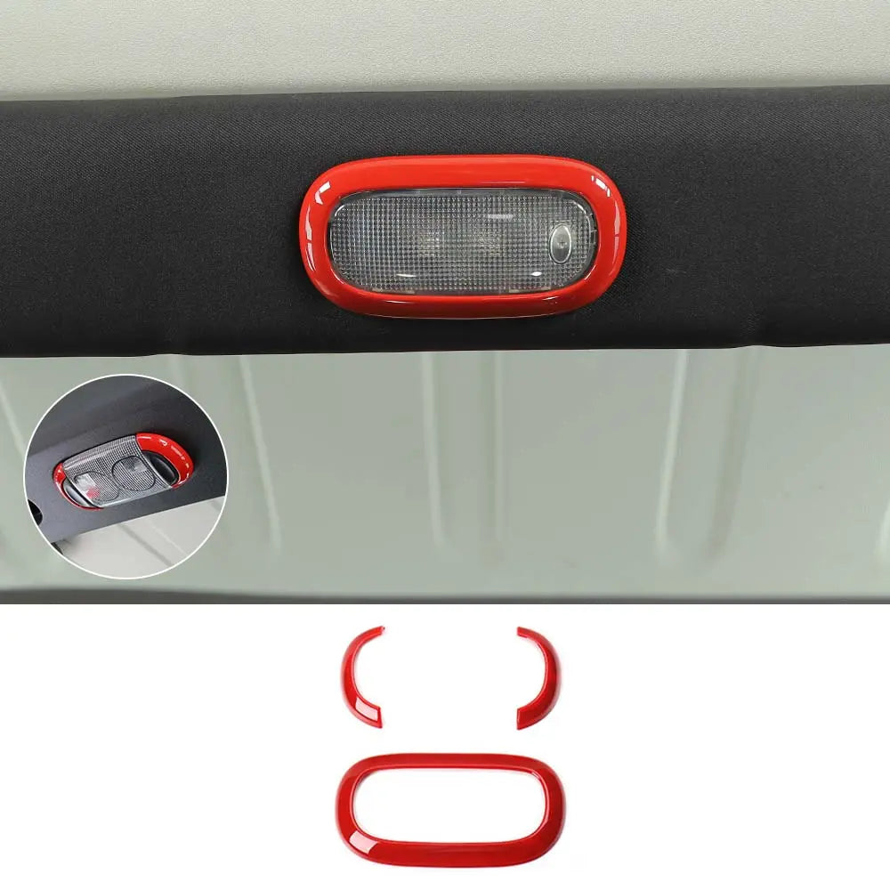 For 2011-2018 Jeep Wrangler JK JKU 4-Door Car Roof Reading Light Frame Trim