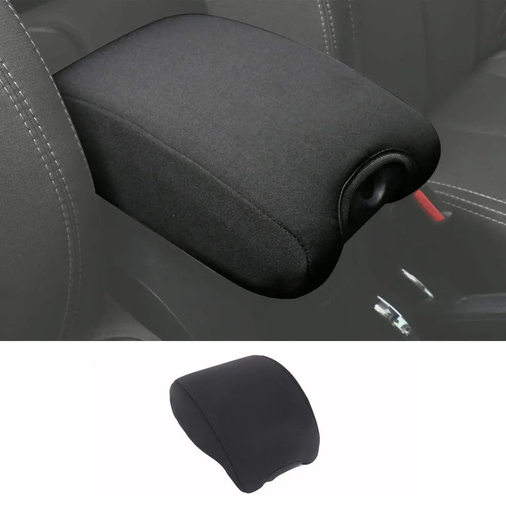 For 2011-2018 Jeep Wrangler JK JKU Center Console Armrest Box Pad Cover