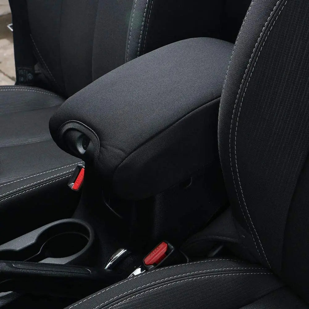 For 2011-2018 Jeep Wrangler JK JKU Center Console Armrest Box Pad Cover