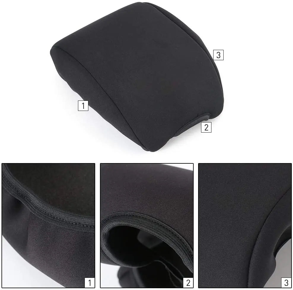 For 2011-2018 Jeep Wrangler JK JKU Center Console Armrest Box Pad Cover
