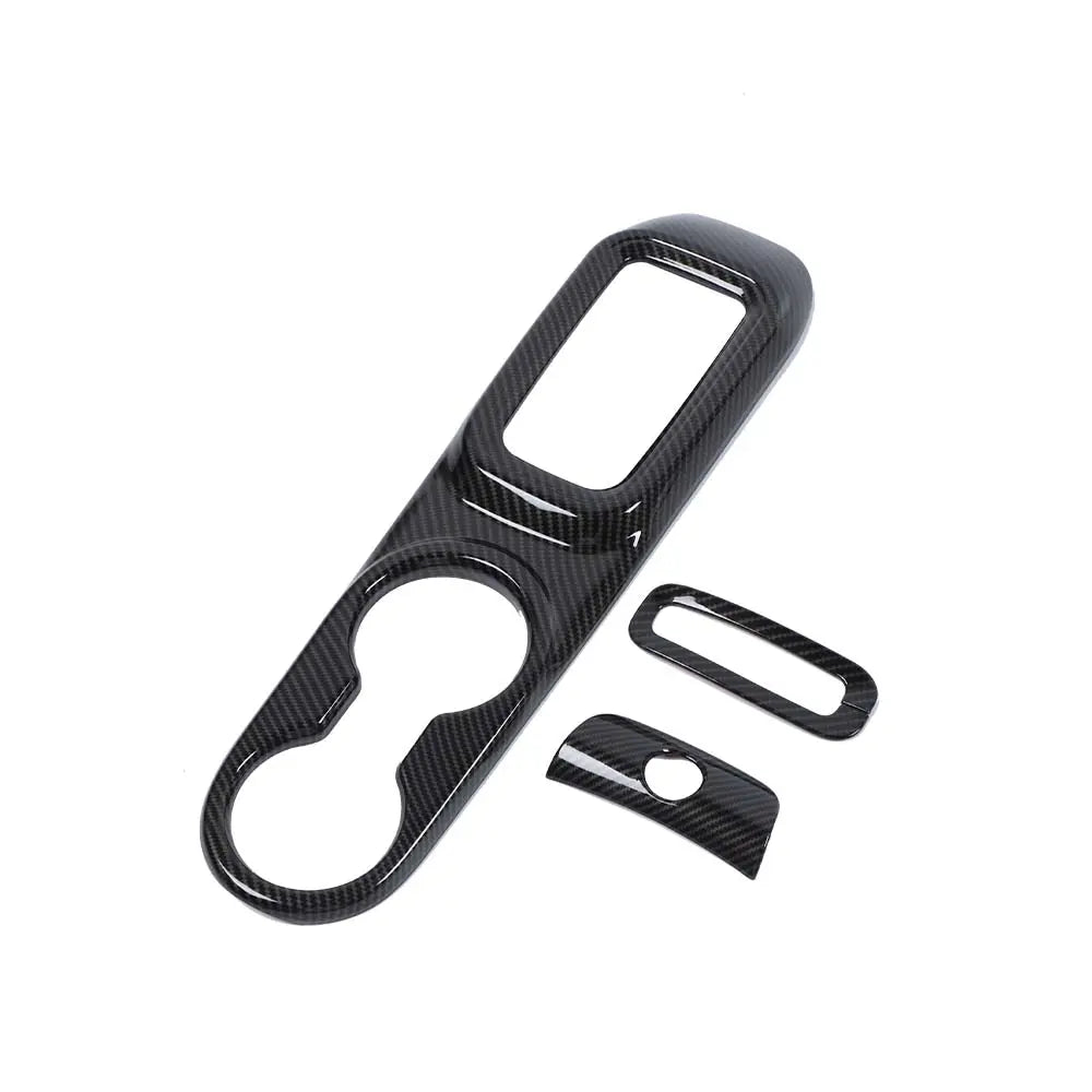For 2011-2018 Jeep Wrangler JK JKU Center Console Armrest Cup Holder Gear Shift Trim