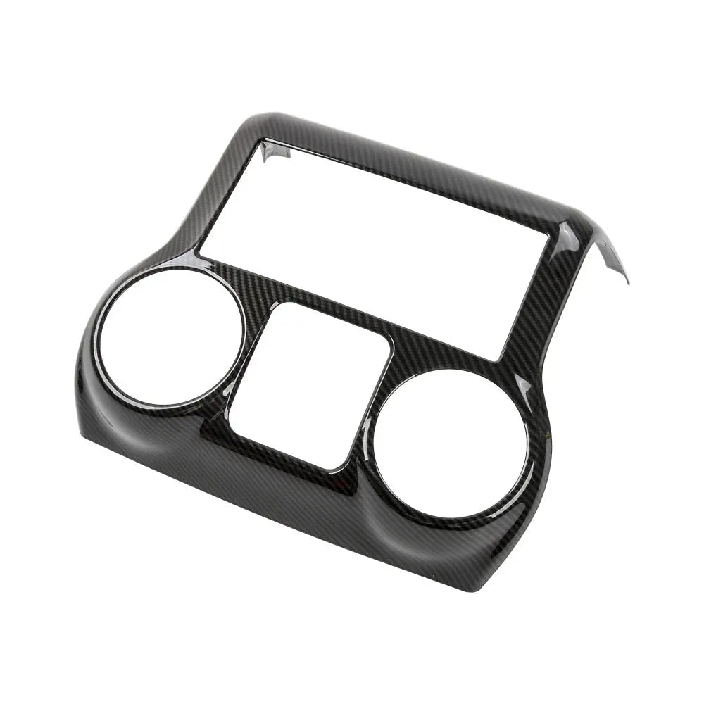 For 2011-2018 Jeep Wrangler JK JKU Center Console Dashboard Control Panel Cover Trim