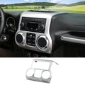 For 2011-2018 Jeep Wrangler JK JKU Center Console Dashboard Control Panel Cover Trim