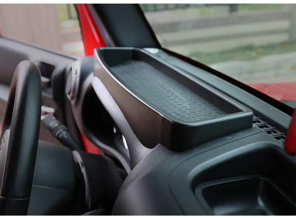 For 2011-2018 Jeep Wrangler JK JKU Dash Insert Organizer Storage Tray