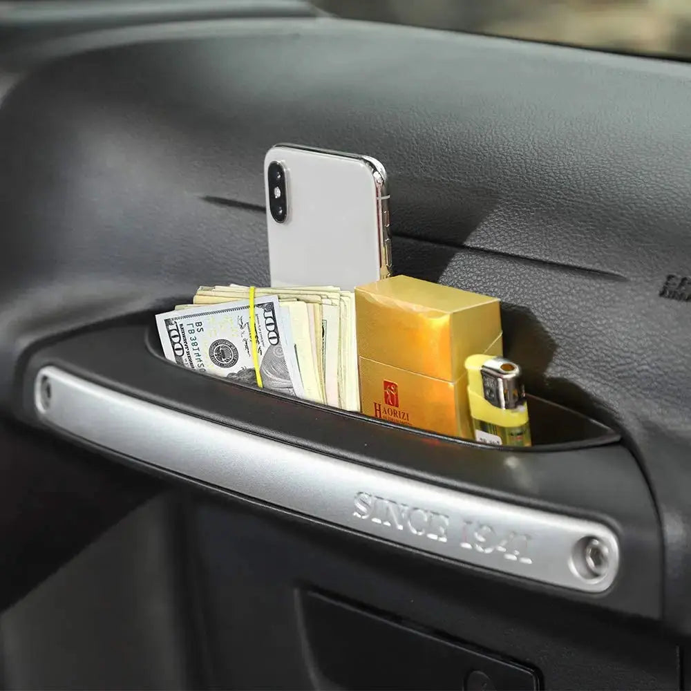 For 2011-2018 Jeep Wrangler JK JKU Passenger Grab Handle Storage Box