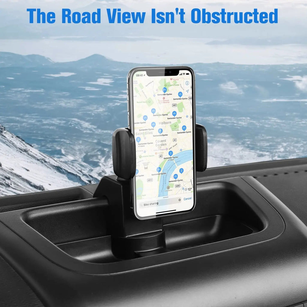 For 2011-2018 Jeep Wrangler JK JKU Dash Mount Cell Phone Holder
