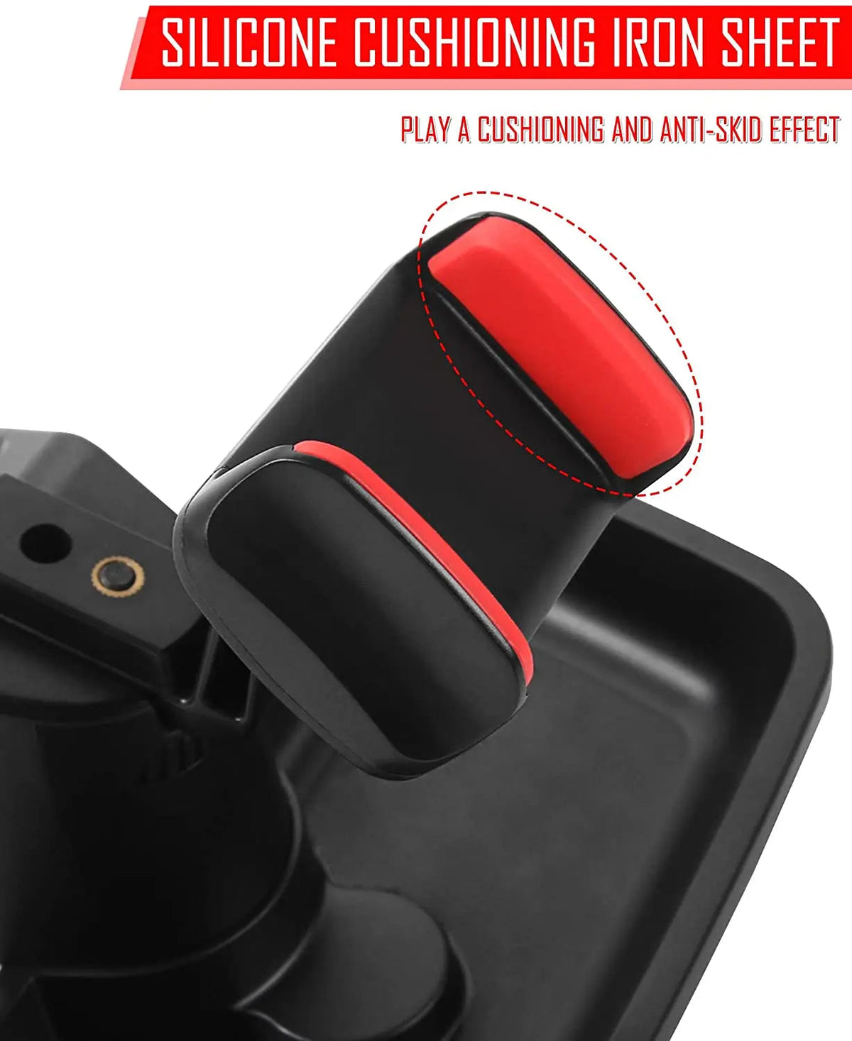 For 2011-2018 Jeep Wrangler JK JKU Dashboard Phone Holder Mount Dash Tray Storage Organizer