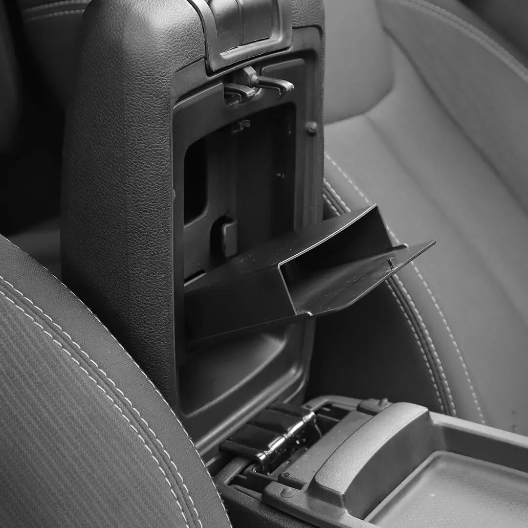 For 2011-2018 Jeep Wrangler JK JKU Front Center Console Armrest Hidden Storage Box