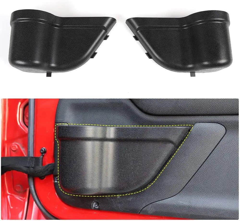 For 2011-2018 Jeep Wrangler JK JKU Front Door Side Pocket Insert Map Storage Box Cup Holder Organizer, Door Net Replacement