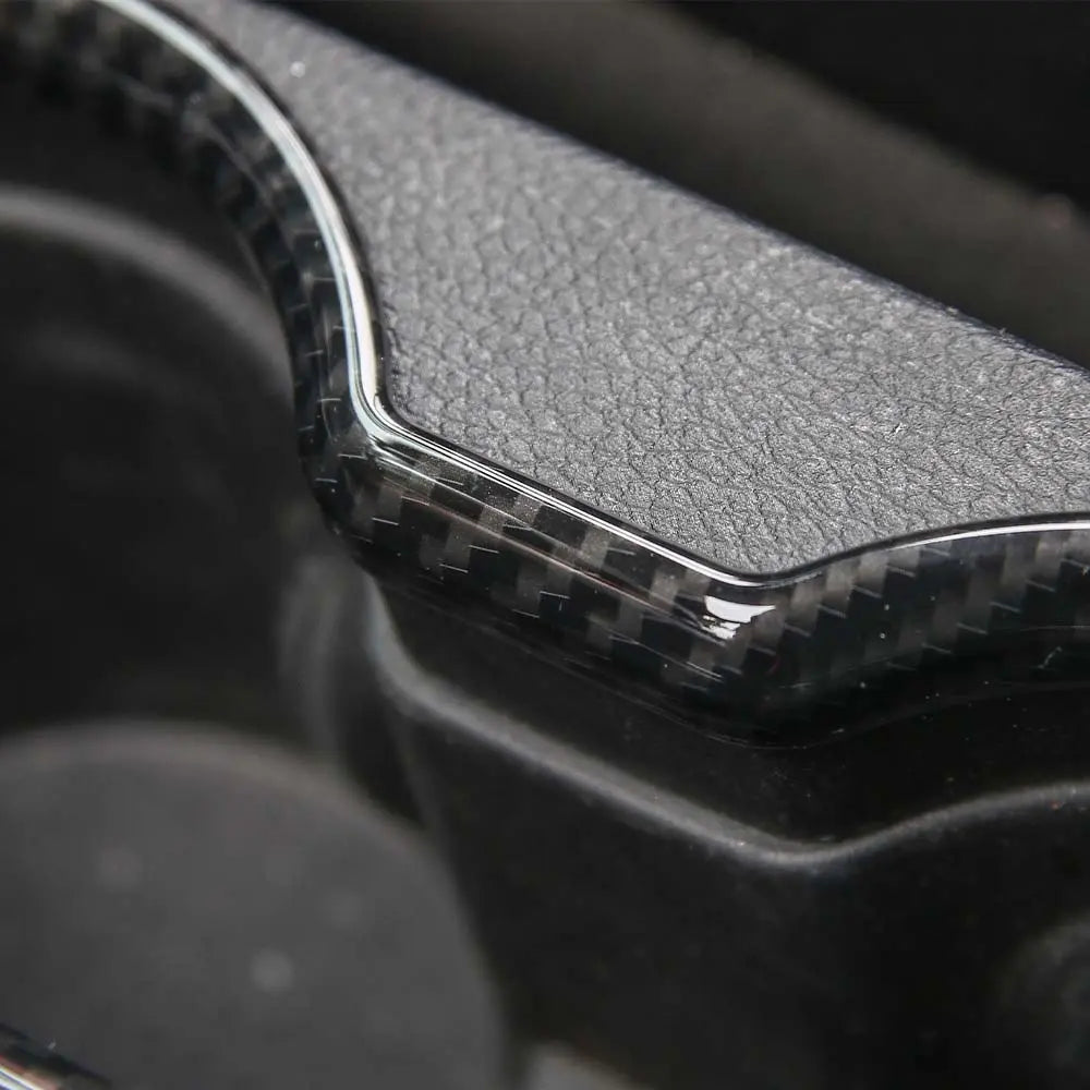 For 2011-2018 Jeep Wrangler JK JKU Front Water Cup Holder Trim Cover ABS Interior Decor