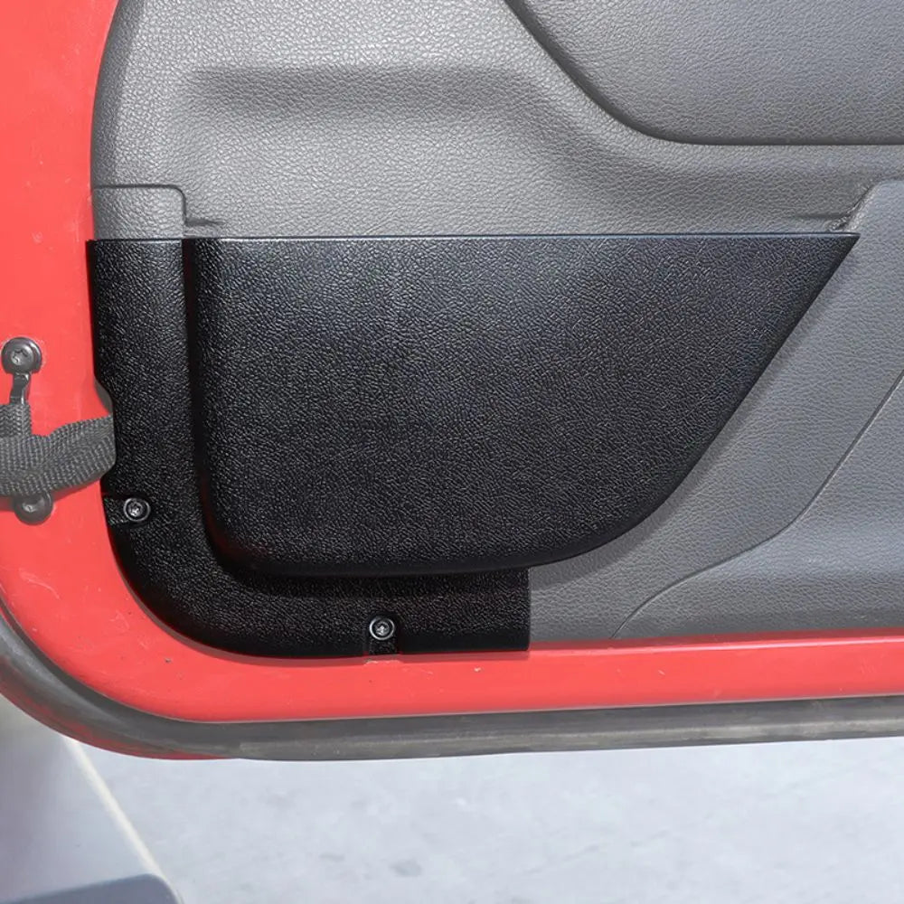 For 2011-2018 Jeep Wrangler JK JKU Front & Rear Door Side Pocket Insert Storage Box Organizer, Door Net Replacement