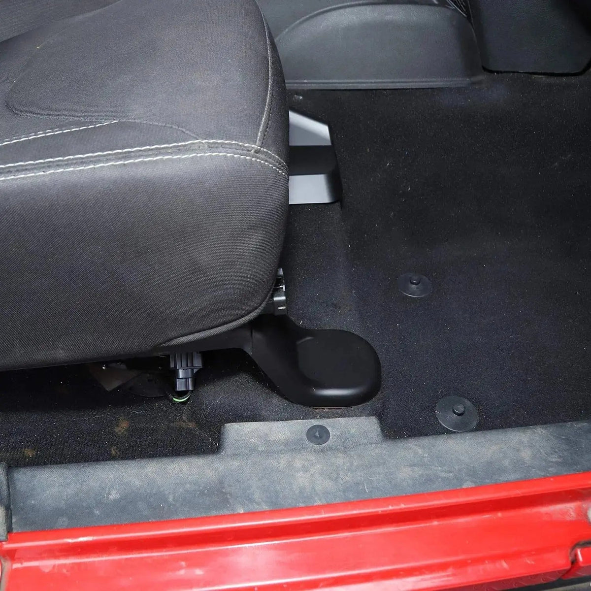 For 2011-2018 Jeep Wrangler JK JKU Front & Rear Seat Screw Protector Cover Trim