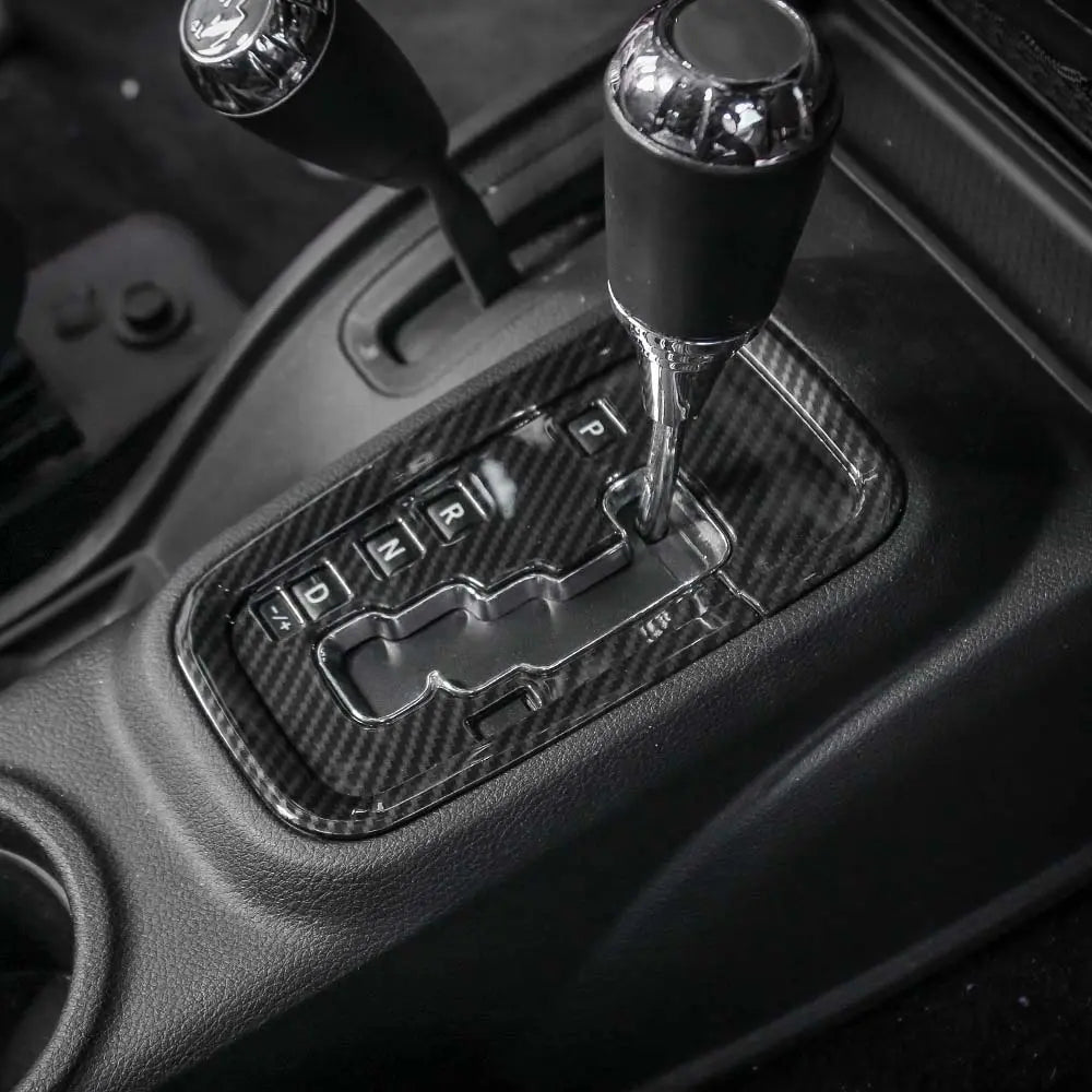 For 2011-2018 Jeep Wrangler JK JKU Gear Shift Panel Cover Trim