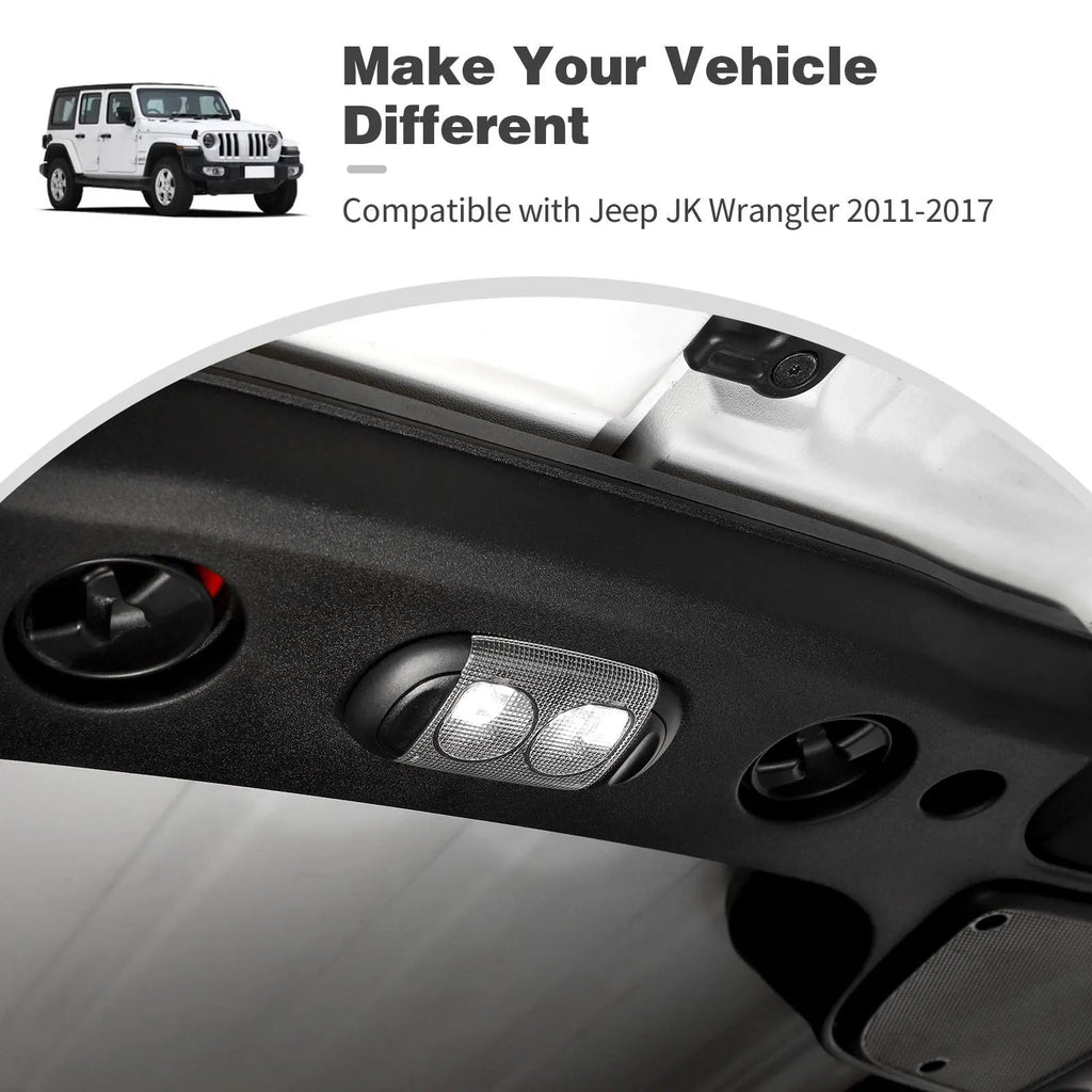 For 2011-2018 Jeep Wrangler JK JKU LED Roof Reading Light