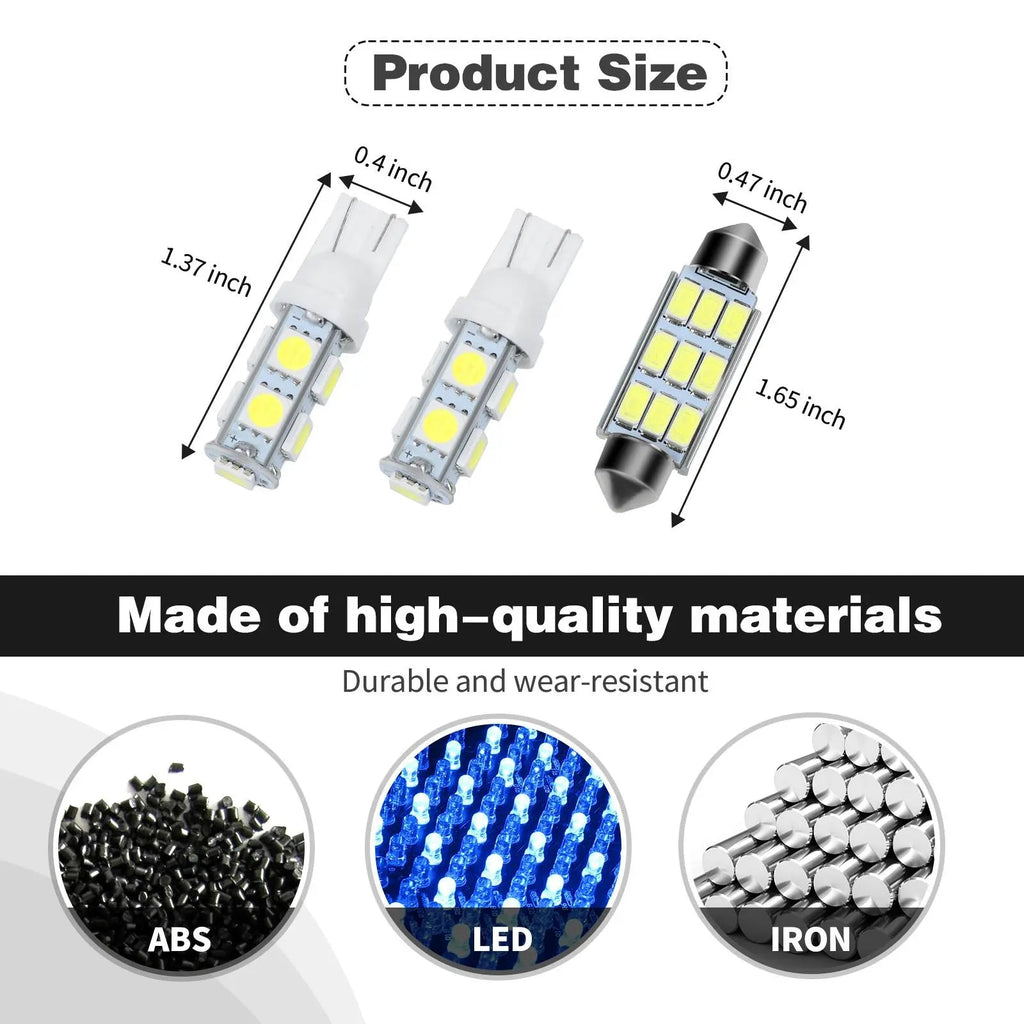 For 2011-2018 Jeep Wrangler JK JKU LED Roof Reading Light