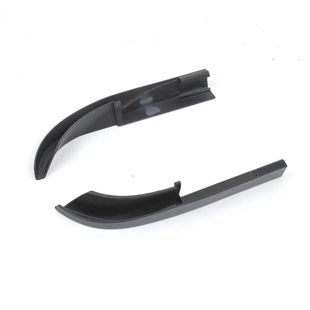 For 2011–2018 Jeep Wrangler JK & JKU – Rain Gutter Extensions Rain Groove Diverter Upgraded Version (Fits Hard Tops Only)