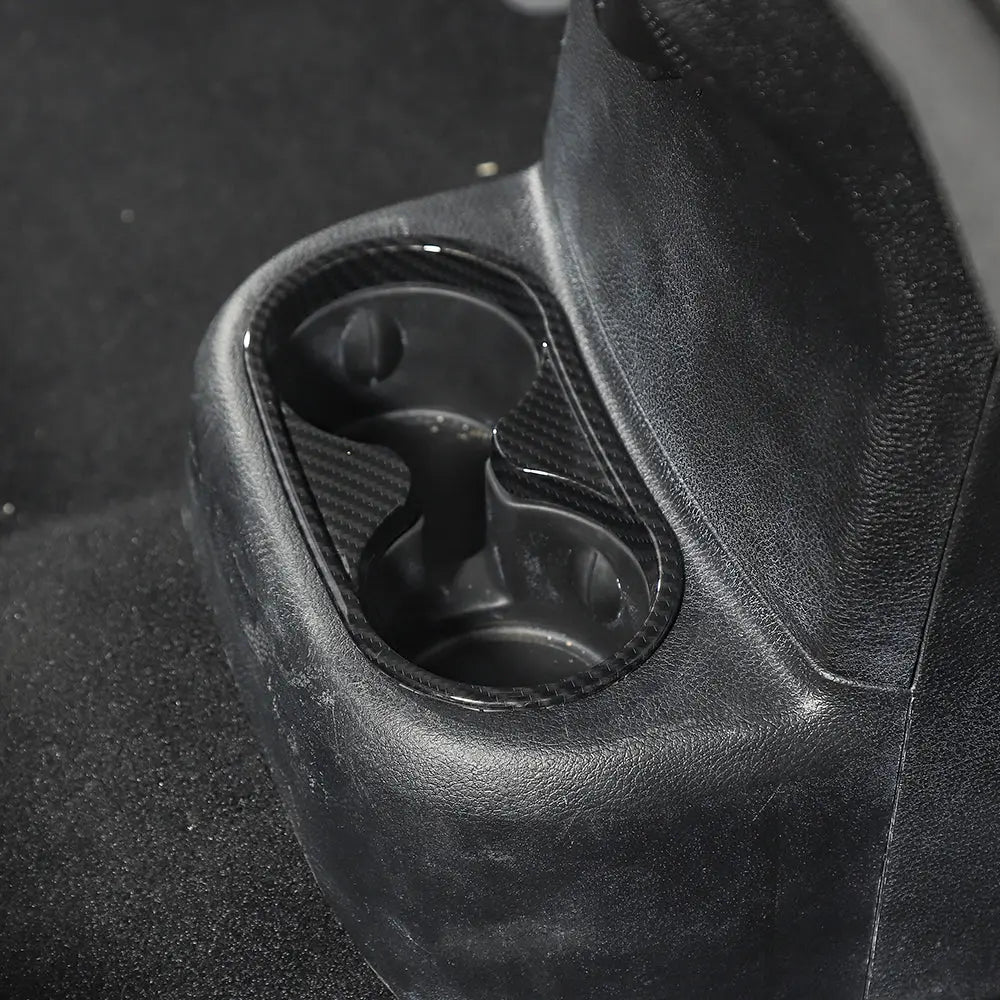 For 2011-2018 Jeep Wrangler JK JKU Rear Center Cup Holder Trim Cover