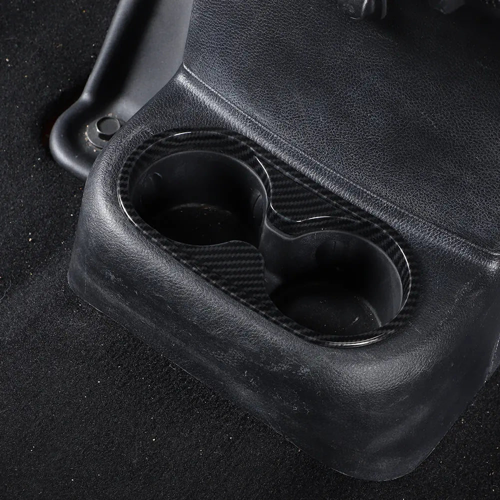 For 2011-2018 Jeep Wrangler JK JKU Rear Center Cup Holder Trim Cover