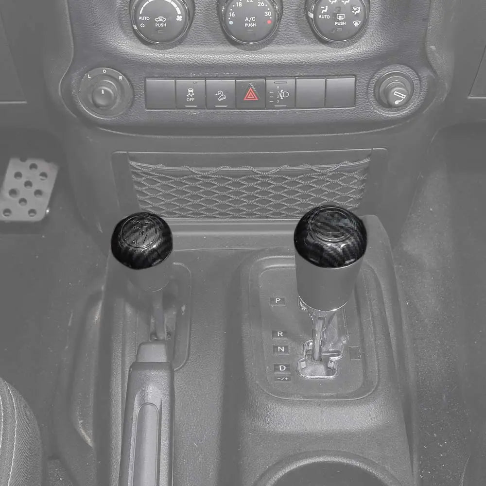 For 2011-2018 Jeep Wrangler JK JKU Shift Gear Knob Trim Cover