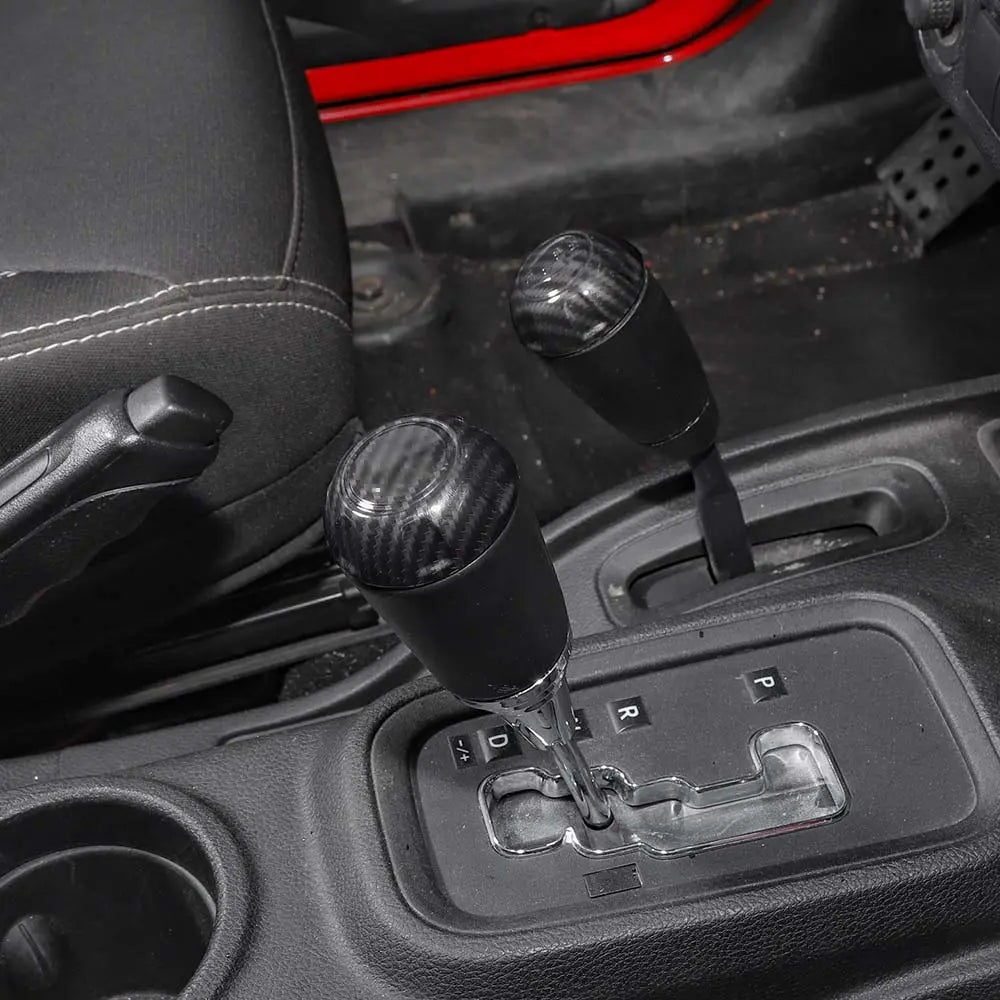 For 2011-2018 Jeep Wrangler JK JKU Shift Gear Knob Trim Cover