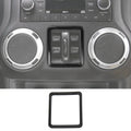 For 2011-2018 Jeep Wrangler JK JKU Window Control Switch Button Panel Frame Cover Trim
