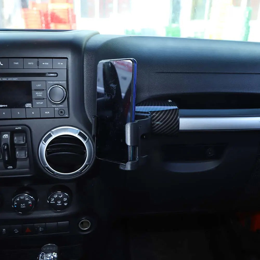 For 2011-2018 Jeep Wrangler JK Multi-function Car Cup Phone Bracket Holder
