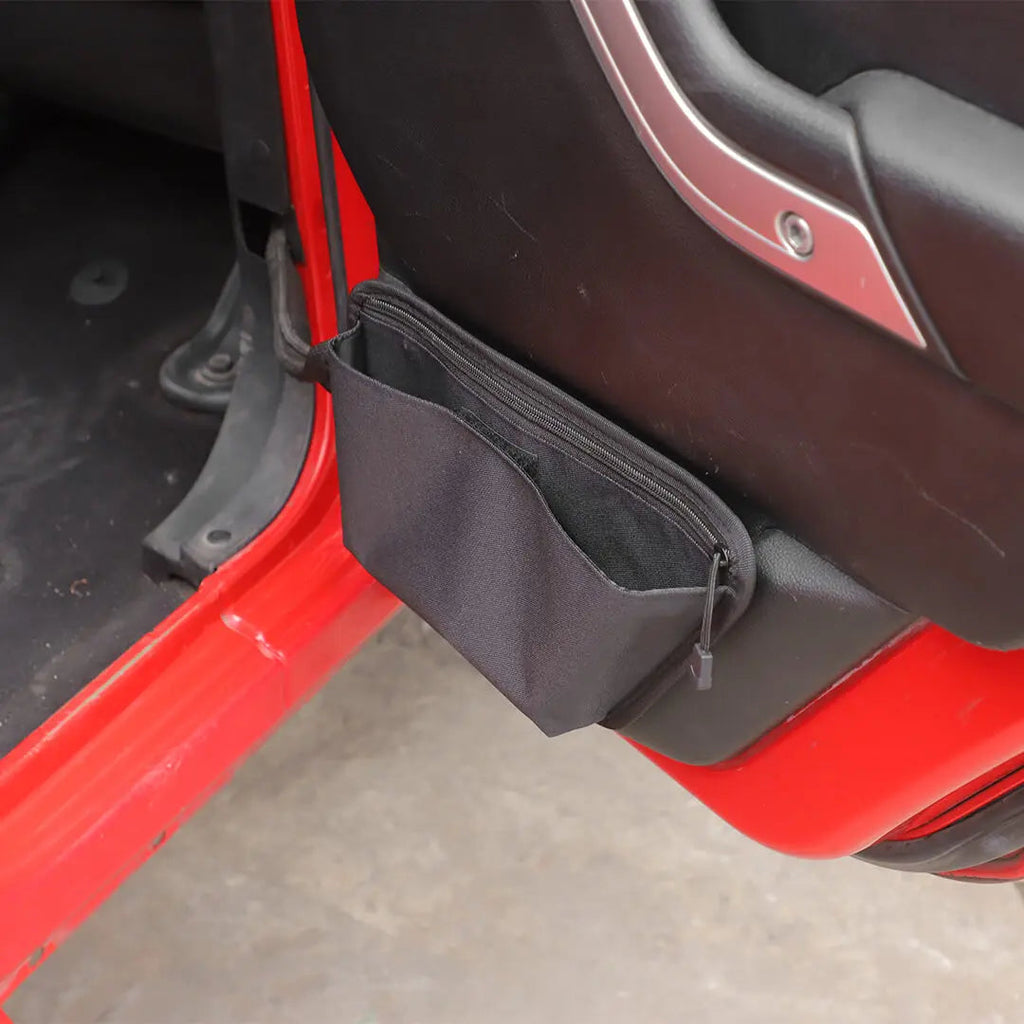 For 2011-2018 Jeep Wrangler JK Rear Door Storage Bag Organizer（2 pcs）
