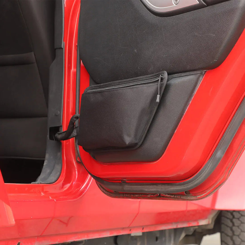 For 2011-2018 Jeep Wrangler JK Rear Door Storage Bag Organizer（2 pcs）