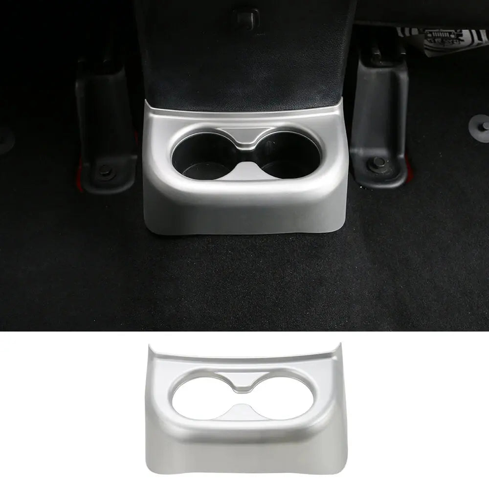 For 2011-2018 Jeep Wrangler JK Rear Water Cup Holder Panel Cover Trim